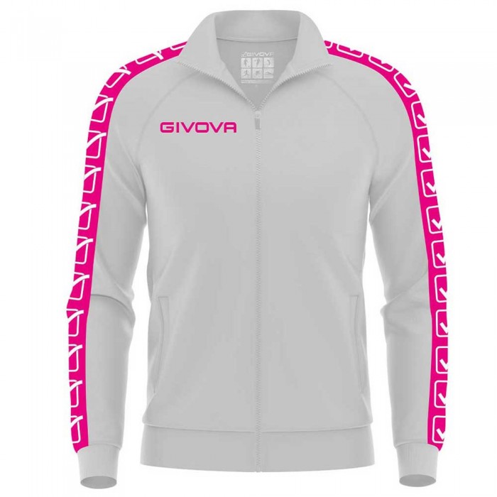 [해외]GIVOVA Tricot Band 자켓 3139403225 White / Fuchsia