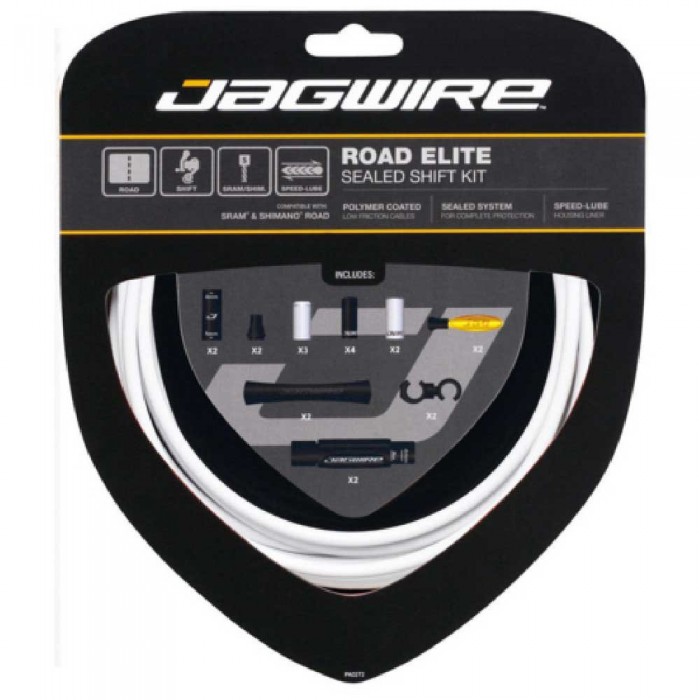 [해외]JAGWIRE 케이블 키트 스램/Shimano Brake 1137091538 White