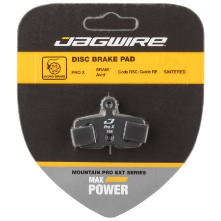 [해외]JAGWIRE 브레이크 패드 엠 레드 Pro Extreme Sintered Disc Brake Pad 1138504933 Black