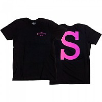 [해외]Sunday Big S 반팔 티셔츠 1139627249 Black / Pink