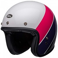 [해외]BELL MOTO Custom 500 Riff 오픈 페이스 헬멧 9139432281 Gloss Pink / Purple