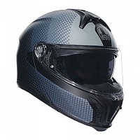 [해외]AGV Tourmodular E2206 Multi MPLK 모듈형 헬멧 9139460280 Textour Matt Black / Grey