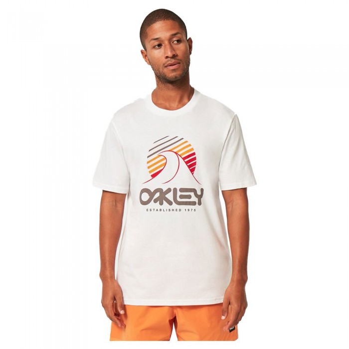 [해외]오클리 APPAREL One Wave B1B 반팔 티셔츠 1139487182 White