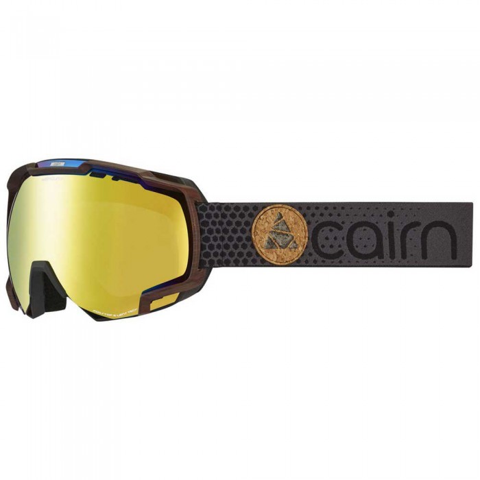 [해외]CAIRN Mercury SPX3L 스키 고글 4136947747 Mat Black / Wood