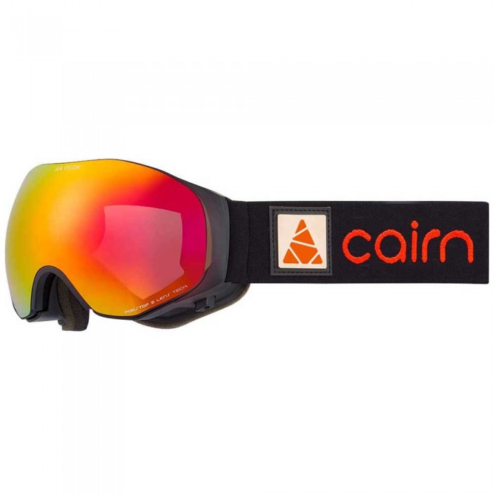 [해외]CAIRN Air Vision SPX3000[IUM] 스키 고글 4139017935 Black Matt / Orange