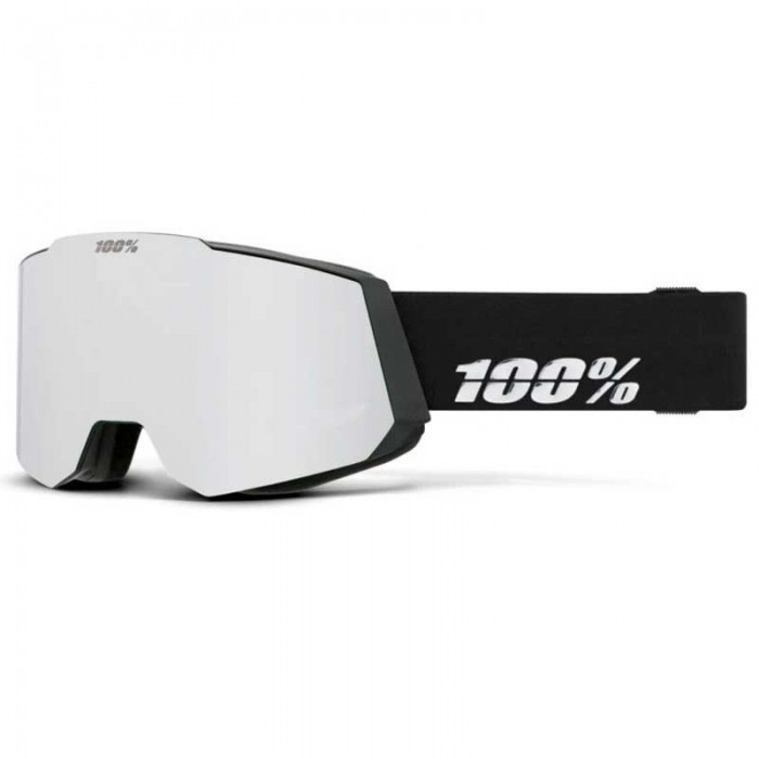 [해외]100% Snowcraft Hiper 스키 고글 4139682093 Black / Silver