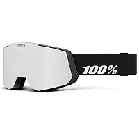 [해외]100% Snowcraft Hiper 스키 고글 4139682093 Black / Silver