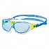 [해외]AQUAWAVE 수영 고글 Flexa Junior 6139437909 Blue / Lime / Blue Transparent