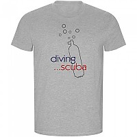 [해외]KRUSKIS ECO 반팔 티셔츠 Dive Diving Scuba 10139684899 Heather Grey