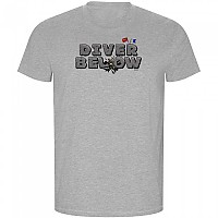 [해외]KRUSKIS Diver Below ECO 반팔 티셔츠 10139684903 Heather Grey