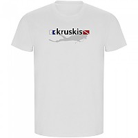 [해외]KRUSKIS Diver Flags ECO 반팔 티셔츠 10139684908 White