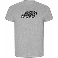 [해외]KRUSKIS Grouper Tribal ECO 반팔 티셔츠 10139685005 Heather Grey