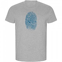 [해외]KRUSKIS SpearFisher Fingerprint ECO 반팔 티셔츠 10139685241 Heather Grey