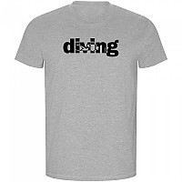 [해외]KRUSKIS Word Diving ECO 반팔 티셔츠 10139685337 Heather Grey
