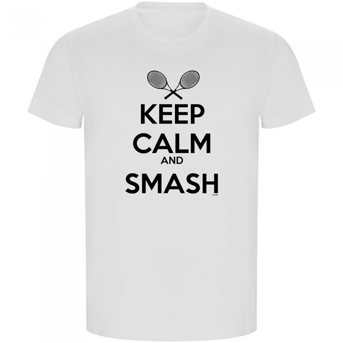 [해외]KRUSKIS Keep Calm And Smash ECO 반팔 티셔츠 12139685082 White