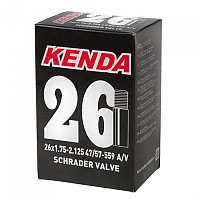 [해외]KENDA Universal Schrader 30 mm Inner Tube 1137629099 Black / Black