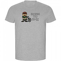 [해외]KRUSKIS Born To BMX ECO 반팔 티셔츠 1139684809 Heather Grey