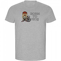[해외]KRUSKIS Born To Ride ECO 반팔 티셔츠 1139684825 Heather Grey