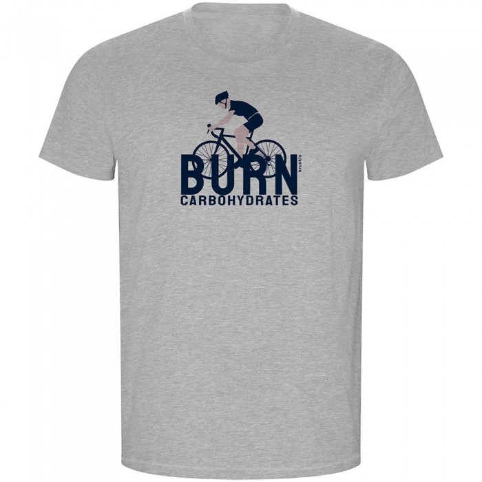 [해외]KRUSKIS Burn Carbohydrates ECO 반팔 티셔츠 1139684851 Heather Grey