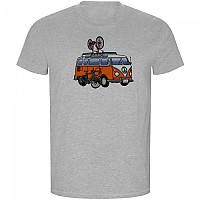 [해외]KRUSKIS Hippie Van Bike ECO 반팔 티셔츠 1139685013 Heather Grey