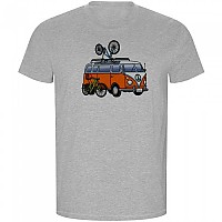 [해외]KRUSKIS Hippie Van MTB ECO 반팔 티셔츠 1139685019 Heather Grey