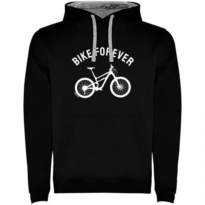 [해외]KRUSKIS Bike Forever Two-Colour 후드티 1139695301 Black / Grey