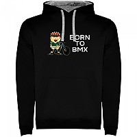 [해외]KRUSKIS 후드티 Born To BMX Two-Colour 1139695316 Black / Grey