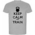 [해외]KRUSKIS Keep Calm And Train ECO 반팔 티셔츠 7139685085 Heather Grey