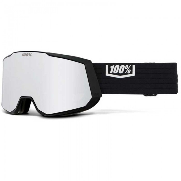 [해외]100% 스키 고글 Snowcraft XL Hiper 5139682100 Black / Silver