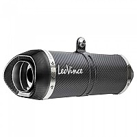 [해외]LEOVINCE 공인 카본 풀 라인 시스템 LV One Evo Yamaha Ref:14252EK 9139670429 Black / Silver