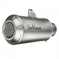 [해외]LEOVINCE LV-10 Benelli Leoncino/트레일 500 17-22 Ref:15226 인증된 스테인리스 스틸 머플러 9139670510 Silver