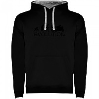 [해외]KRUSKIS Evolution Motard Two-Colour 후드티 9139695463 Black / Grey