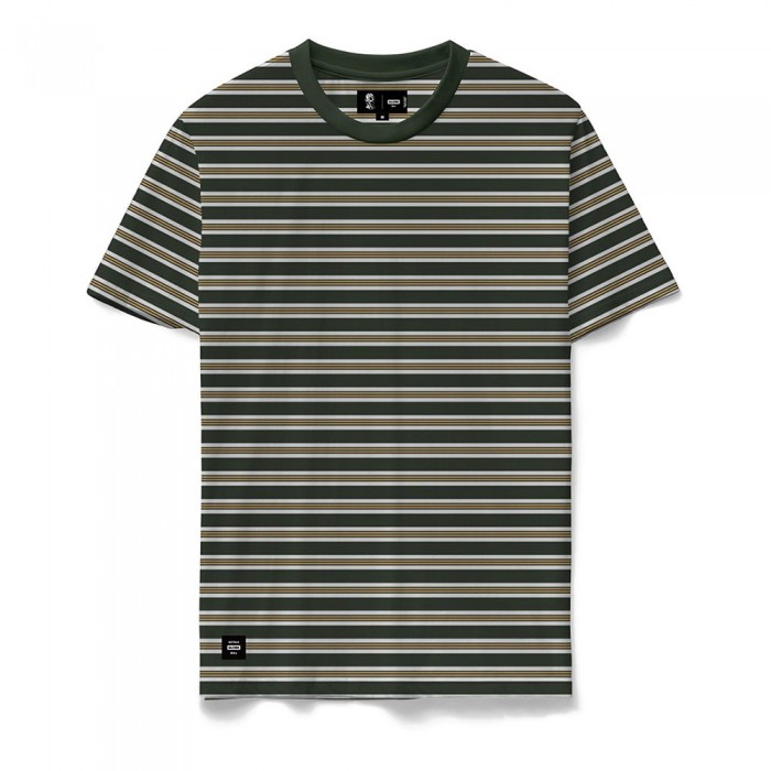 [해외]글로브 Stray Striped 반팔 티셔츠 14139466428 Night Green