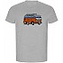 [해외]KRUSKIS Hippie Van Skate ECO 반팔 티셔츠 14139685021 Heather Grey