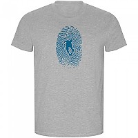 [해외]KRUSKIS Skateboarder Fingerprint ECO 반팔 티셔츠 14139685225 Heather Grey