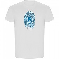 [해외]KRUSKIS Skateboarder Fingerprint ECO 반팔 티셔츠 14139685226 White
