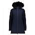 [해외]CMP Sportswear Parka 39K2726 소프트쉘 재킷 4139682624 Black Blue