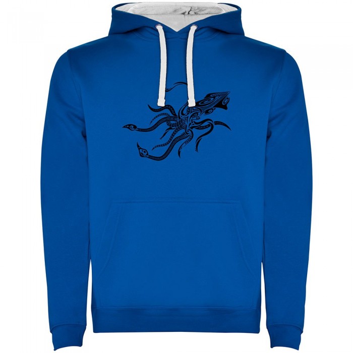 [해외]KRUSKIS Squid Tribal Two-Colour 후드티 10139696017 Royal Blue / White