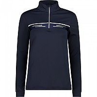 [해외]CMP 하프 지퍼 플리스 Sweat 32L0296 5139208154 Black Blue