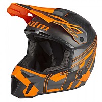 [해외]클라임 F3 Carbon 프로 ECE 풀페이스 헬멧 9139347434 Asphalt / Strike Orange