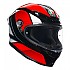 [해외]AGV K6 S E2206 MPLK 풀페이스 헬멧 9139460246 Hyphen Black / Red / White