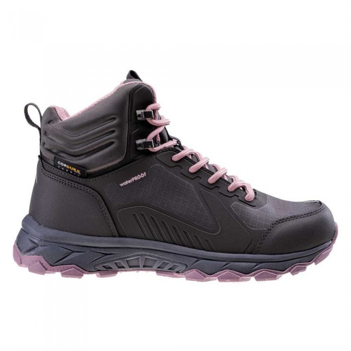 [해외]ELBRUS Hixon Mid WP 등산화 4139333137 Black / Elderberry