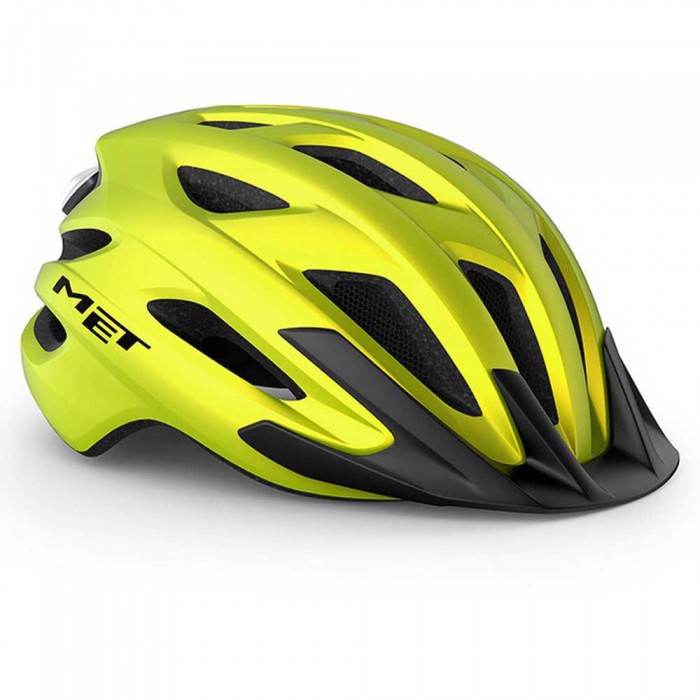 [해외]MET Crossover MTB 헬멧 1139722047 Matt Yellow Lime