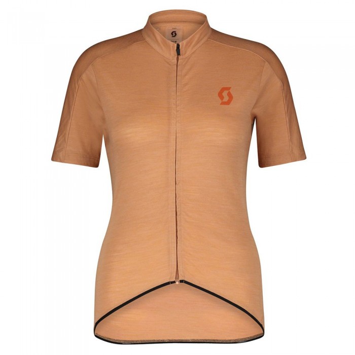 [해외]스캇 Gravel Merino 반팔 저지 1139668773 Rose Beige / Braze Orange