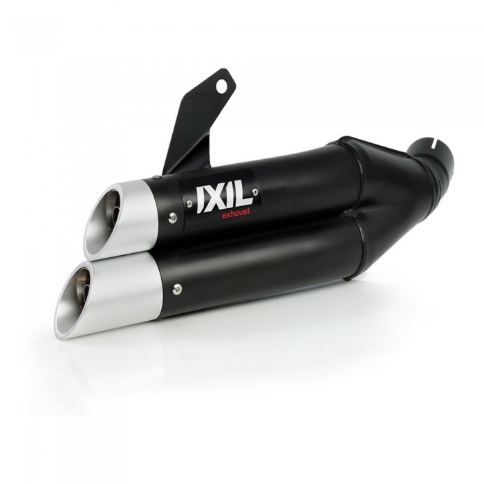 [해외]IXIL Dual Hyperlow XL Honda CB/CBR 650 R 21 Stainless Steel 전체 배기 시스템 형식 승인 9139653480 Black / Silver