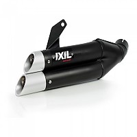 [해외]IXIL Dual Hyperlow XL Honda CB/CBR 650 R 21 인증된 완전한 스테인리스 스틸 라인 시스템 9139653480 Black / Silver