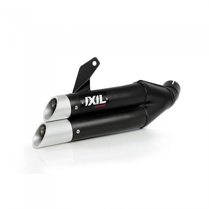 [해외]IXIL Dual Hyperlow XL Honda S Integra 12-20/NC 750 X 21 Stainless Steel 인증된 슬립온 머플러 9139653482 Black / Silver