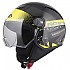 [해외]NZI 모자ital Vision 오픈 페이스 헬멧 9139684433 Glossy Plus Black / Yellow