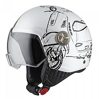 [해외]NZI Zeta 2 오픈 페이스 헬멧 9139684692 Glossy W-Vespa Turia