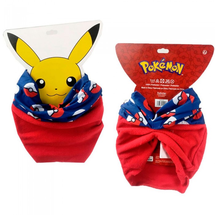 [해외]NINTENDO MERCHANDISING Pokeball Pok?mon 넥워머 9139529108 Red / Blue